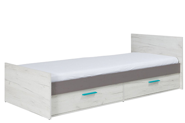 Многофункциональная двухъярусная кровать представляет собой практичное сочетание с письменным столом и шкафами